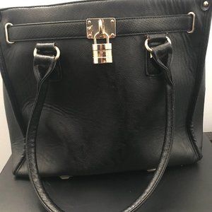 Call It Spring Tote in Black with Gold Accents